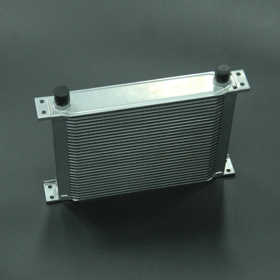 30 Row Universal Silver High Performance Transmission Engine Oil Cooler AN10 - Image 4 of 4