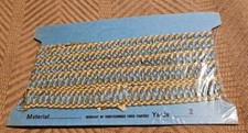 2 Yards Stretch Fabric Blue And Gold