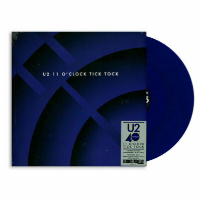 U2 - U2 11 O CLOCK TICK TOCK (40th Anniversary Edition) RARE 12'' BLUE - Vinyl -