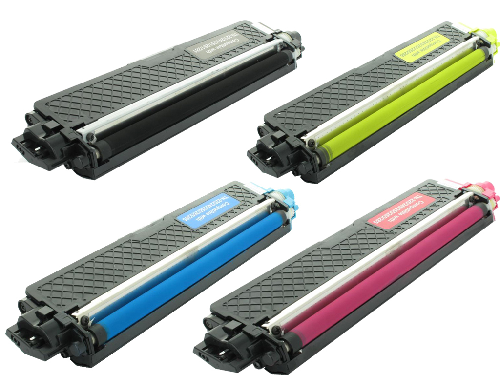 Cartouche toner Brother DCP 9020CDW compatible pack de 4 laser couleur CMJN