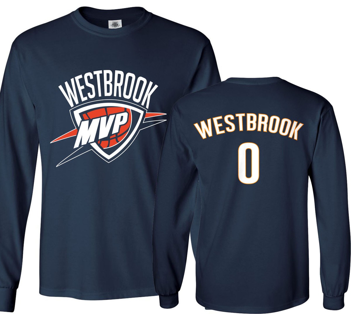 Apparel Russell Westbrook Sleeve Jersey Russell Westbrook 'MVP