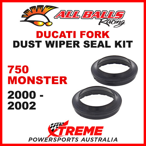 All Balls 571081 Ducati 750 Monster 20002002 Fork Dust Wiper Seal