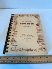 Wilson County,NC Cookbook 1992 Wilson,NC Extension Spiralbound Wear as Shown