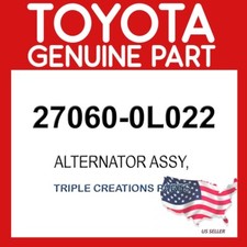 Toyota Genuine 270600L022 Alternator Assy 27060-0L022 OEM