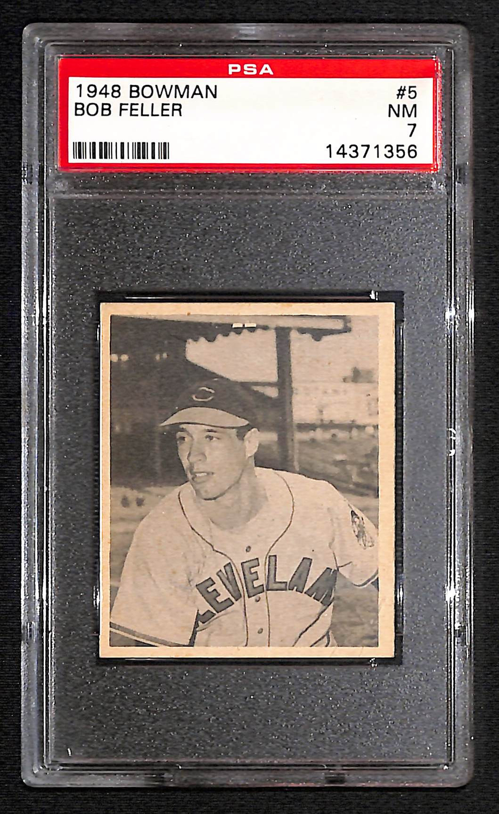Bob Feller 1948 Bowman #5 PSA 7