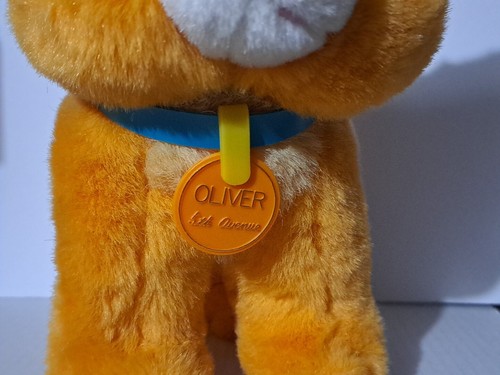 Vintage 1988 Disney Oliver & Company 10" Cat Plush Sears - No Hair - Read Descri - Picture 3 of 16