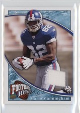 2009 Upper Deck Football Heroes Blue Retail Jerseys Mario Manningham #RJ-MM 4g8