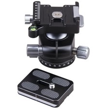 LG28Q Low Center of Gravity Ball Head Gimbal Quick Release Plate 67x40mm os67