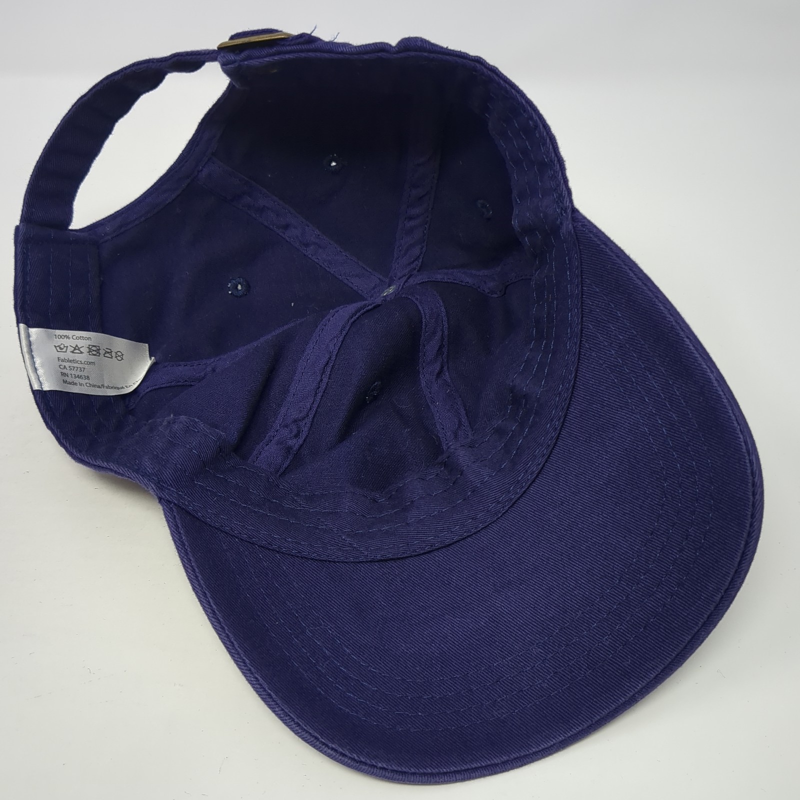 Fabletics Slideback Baseball Cap Purple One Size … - image 7