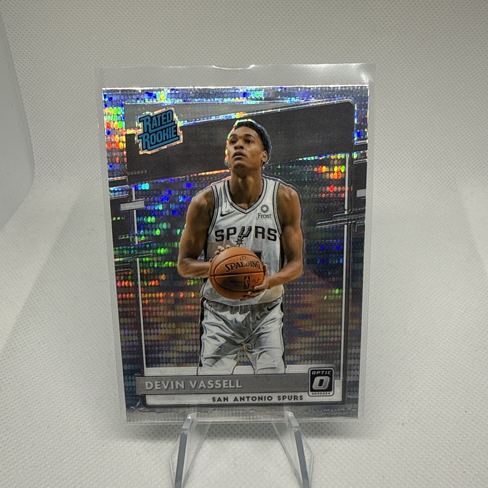 2020-21 Panini Donruss Optic - Rated Rookie Devin Vassell #161 Pulsar Prizm (RC)