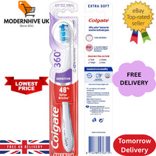 Colgate 360 Sensitive Extra Soft Manual Toothbrush - extra soft toothbrush -