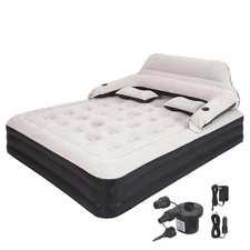 Jlong Avenli Queen Airbed Mattress with Backrest 