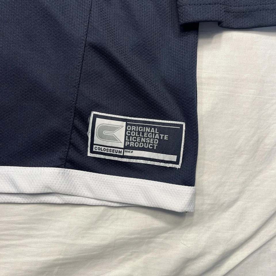 Penn State Nittany Lions Hockey Jersey Mens Medium Navy Gray White NCAA College - Image 2 of 4