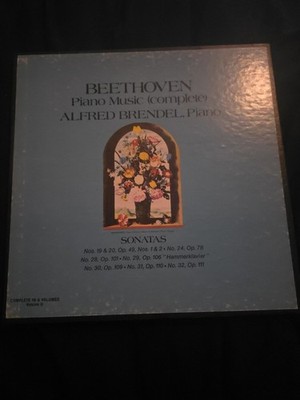 Beethoven Piano Music Complete Vol 2 II SVBX 5417 Three LP Record Set