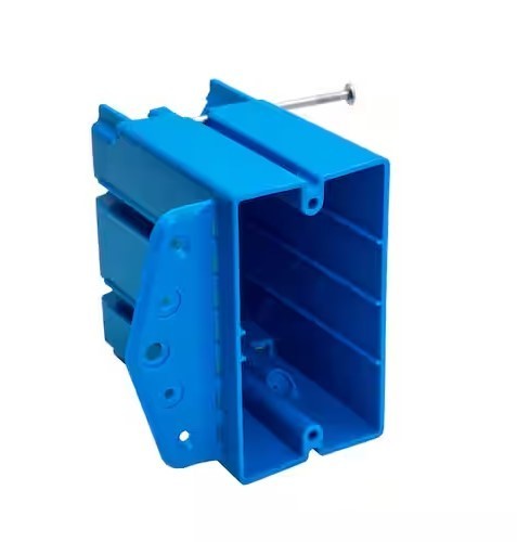Carlon B125AB 1-Gang 24.5 Cu In PVC New/Old Work Electrical Box 25 Pack