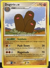 Dugtrio 24/127 Rare Platinum Pokémon Card 2009 NM on eBay