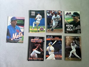 New York Mets Baseball Schedules Vintage Lot Of MLB NY Memorabilia
