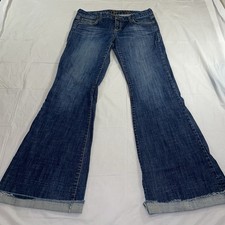 Jeans Chip & Pepper Production Ocean Beach Ultra Acampanados Juniors Talla 11 De Colección
