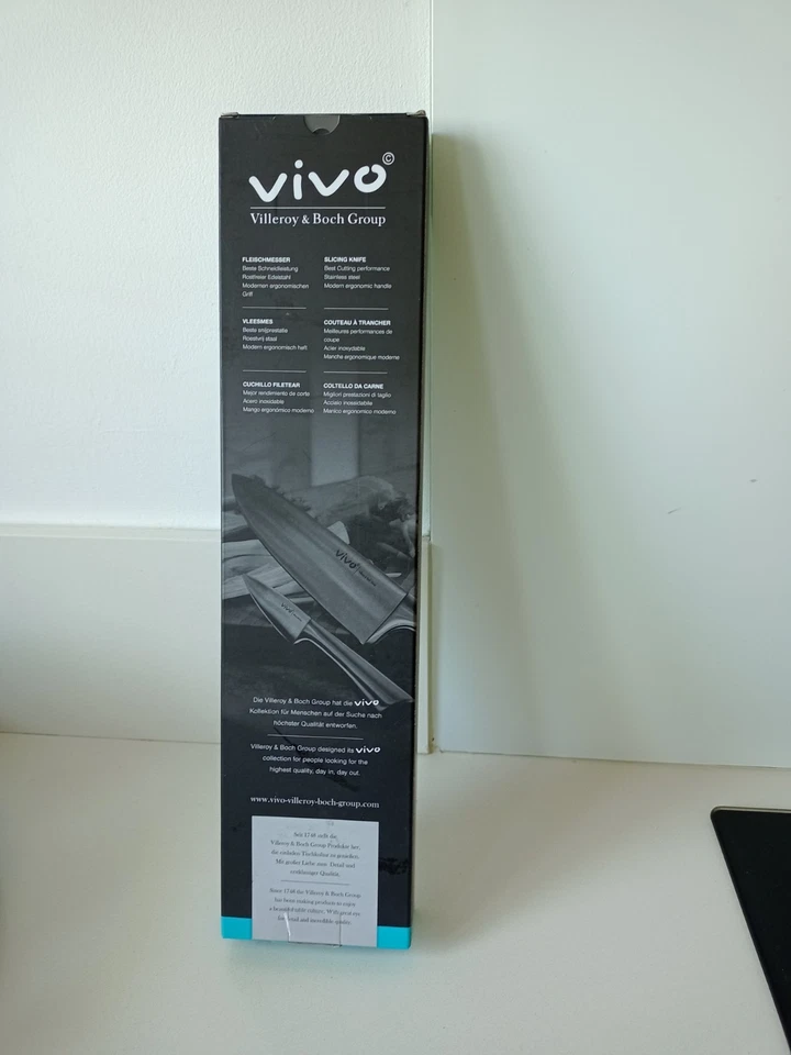 VILLEROY ET BOCH COUTEAU A TRANCHER VIVO 34 CM - Photo 2/2