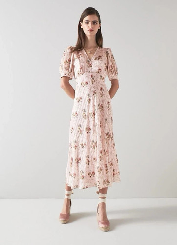 L.K.BENNETT LEITH SILK MIX DRESS RRP £499