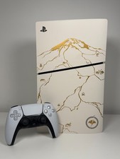 Sony PlayStation 5 PS5 Slim Disc 1TB & Controller - Ghost of Yotei Gold - 3M WTY