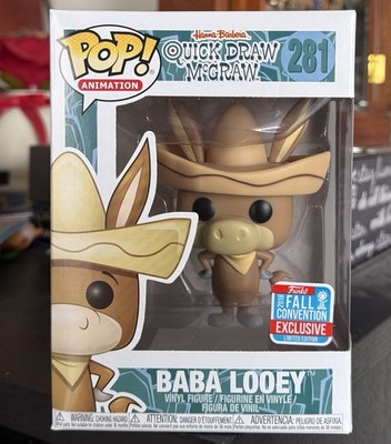 Funko Pop! Animation: BABA LOOEY #281 Quick Draw McGraw #281 NYCC 2018 Exclusive