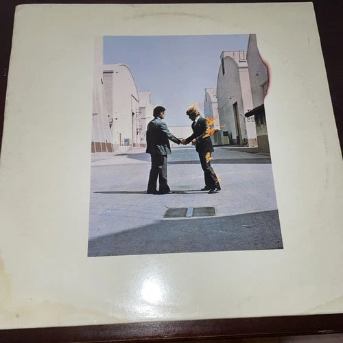 PINK FLOYD Wish You Were Here 1978 BLUE Vinyl LP EMI/HOLLAND VG+ - See pictures