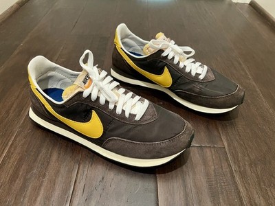 Nike Waffle Trainer 2 Mens Size 11.5 Sneakers Velvet Brown Suede , rare retro !