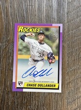 2025 Topps Update Series - 1990 Topps Baseball Autographs Chase Dollander...
