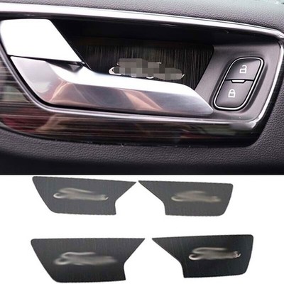 Cover Trim Titanium Inter Door Bowl 4PCS Black For Ford Focus ST RS 2019-2020