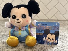 Disney Parks Wishables Mickey Mouse 50th Anniversary Plush Limited Release NWT