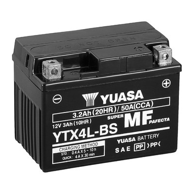 Passend für Aeon (Benzai) Cobra/CX-Sport 50 2000 - 2025 Yuasa vorgeladene Batterie