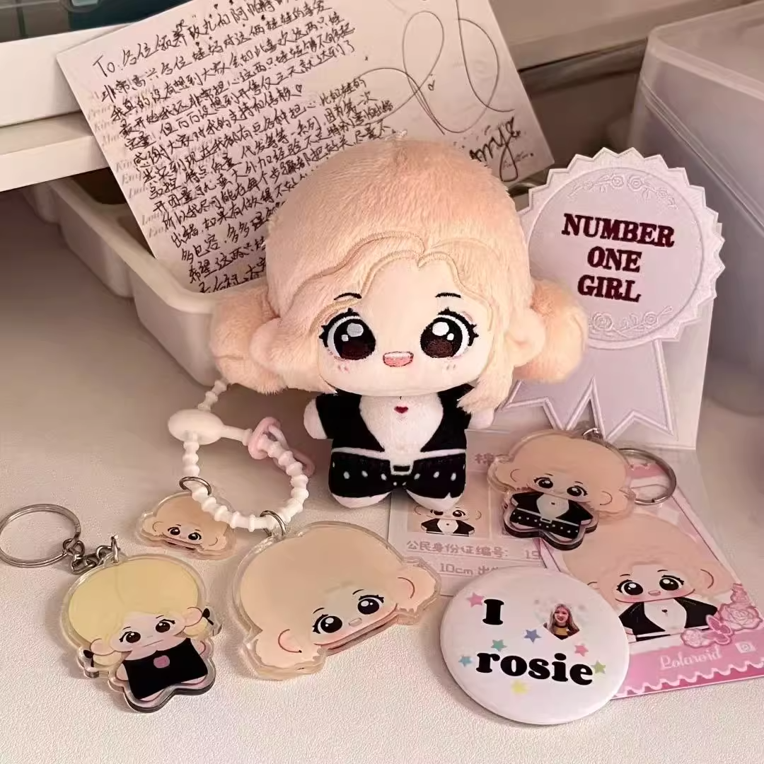 BLACKPINK Rosé Cotton Doll: 10cm Original Design Plush Toy Gift
