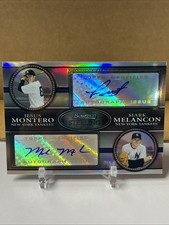 2008 Bowman Sterling - Dual Autographs Mark Melancon, Jesus Montero #DA-MM...