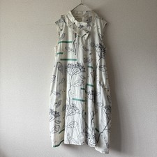 NWT JIU SENSOUNICO Kiryu Jacquard Sleeveless Dress Size 40 Japan