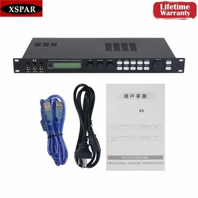 X5 Effect Processor Effector KTV Home Karaoke Digital Audio Processor Reverb *gb