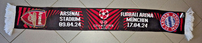 FC Bayern München vs Arsenal London Schal / CL 2024 /