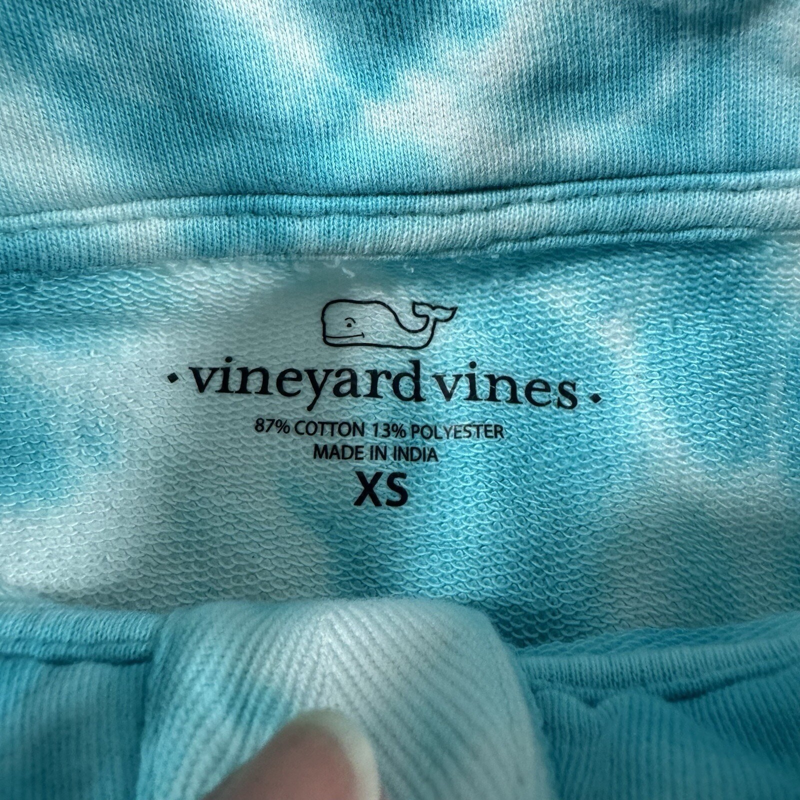 Vineyard Vines Half Button Pullover Sweatshirt Ti… - image 5