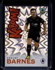 2019 Panini Prizm Premier League Soccer Ashley Barnes #K-4 RC Rookie Kaboom