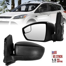 Driver Side Mirror Compatible with 2013-2016 Escape with Power Left Driver Side