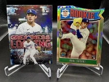 (2) Cards ROKI SASAKI 2025 Bowman Chrome ROY, Loading Greatness