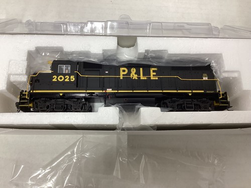 Atlas #9156 escala HO "P&LE" nariz baja GP-38 con DCC Rd. #2025 | Condition: New