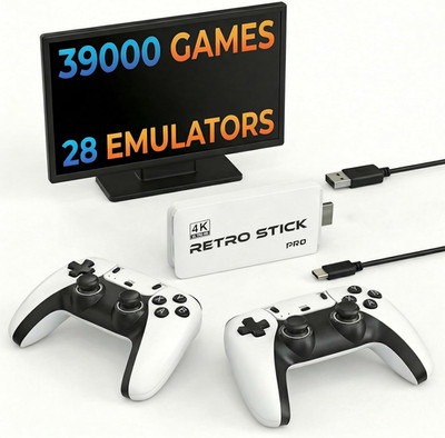 Retro Gaming Console Plug & Play Game Console for TV, 4K HD HDMI Video Console