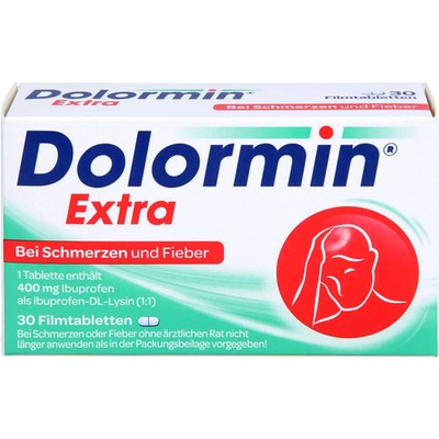 DOLORMIN extra Filmtabletten 30 St PZN01094724