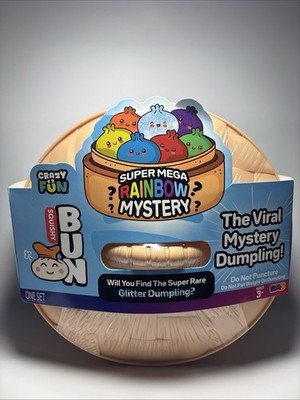 Jumbo Mystery Dumpling Squishy Bun Super Mega Rainbow 8lb Sealed Crazy Fun RMS
