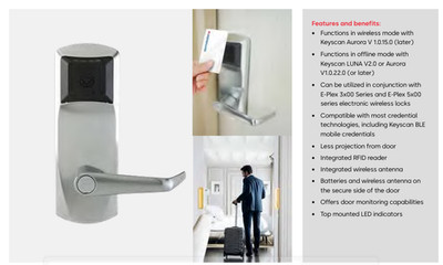 DORMAKABA E-PLEX 7910 WIRELESS LOCK **BRAND NEW**