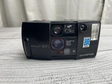 Olympus Infinity Twin Quartz Date AF 35mm Weatherproof Camera Tested point shoot