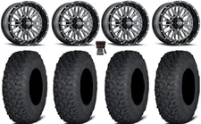 ITP Momentum 15" Wheels Milled 35" Coyote Tires Yamaha YXZ1000R