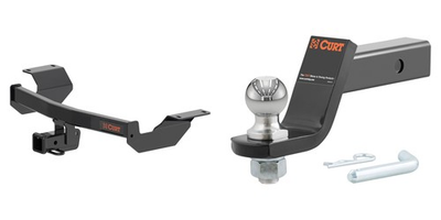 #ad CURT Trailer Hitch Tow Kit 2in Receiver Class 3 Ball Mount Pin amp; Clip 13397 $230.99