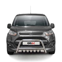 FrontbüGel FrontschutzbüGel FüR Ford Connect 2013-2018 Mit ABE Edelstahl Silber